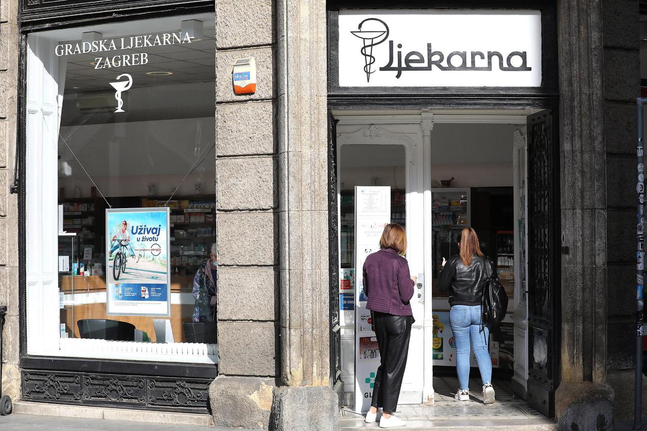 Zagreb: Ljekarne još uvijek primjenjuju epidemiološke mjere