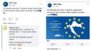 Možemo corrects HDZ's grammar on EU anniversary post, claims censorship
