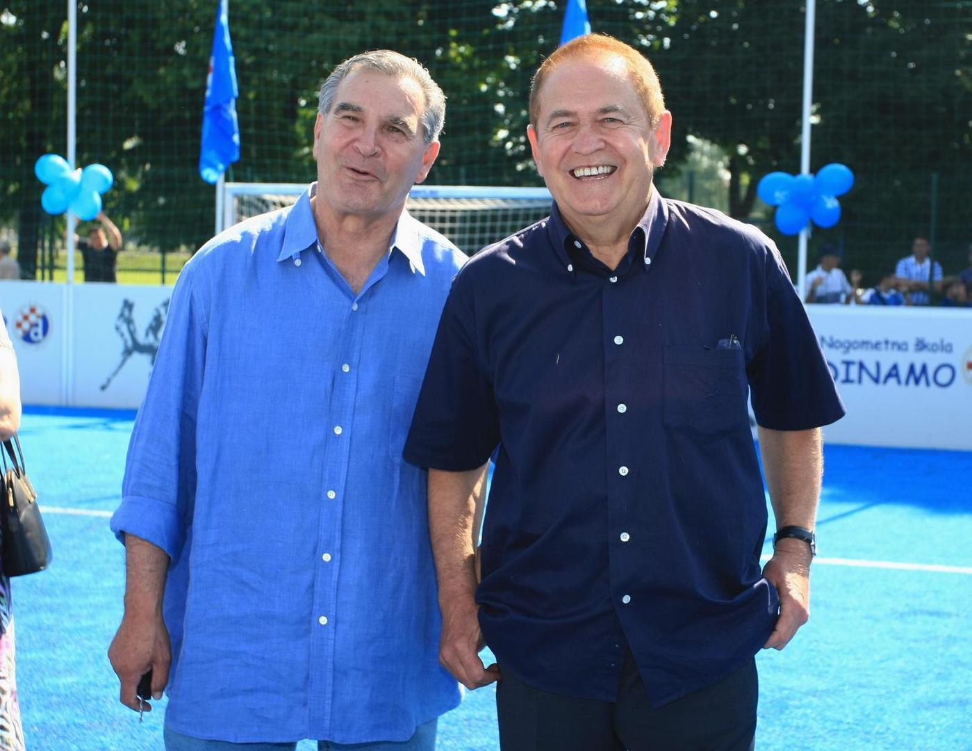 16.06.2011., Maksimir, Zagreb - Svecano otvorenje novog trening kompleksa Dinamo iza restorana Domagoj na Sveticama. Krasnodar Rora, Slaven Zambata. 
Photo: Marko Prpic/PIXSELL