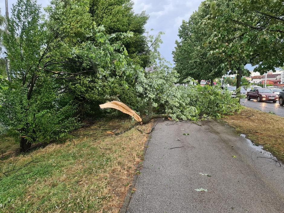 Nevrijeme u Zagrebu