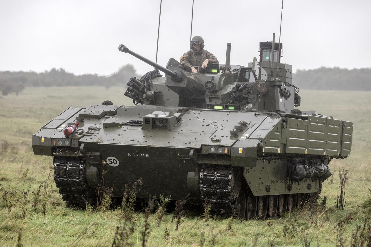 AJAX armoured vehicle