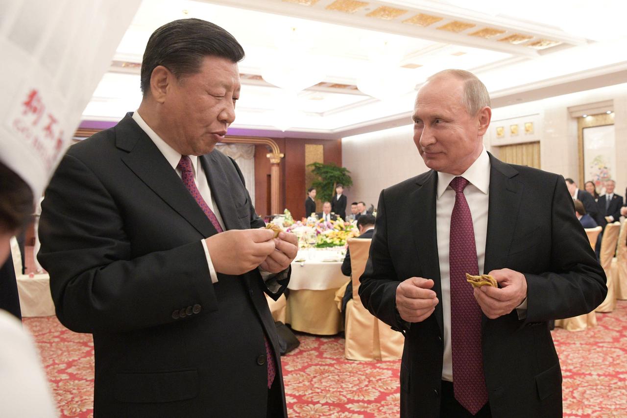 Kineski predsjednik Xi Jinping i ruski predsjednik V. Putin