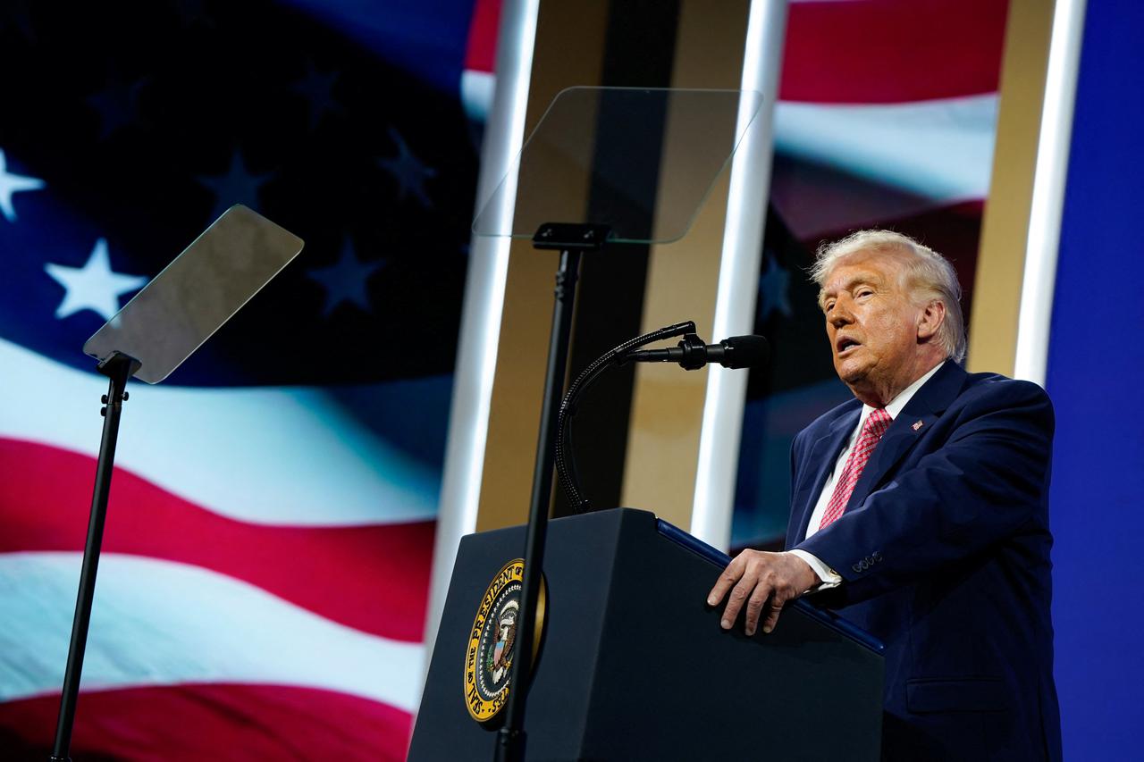 U.S. President Trump visits Miami