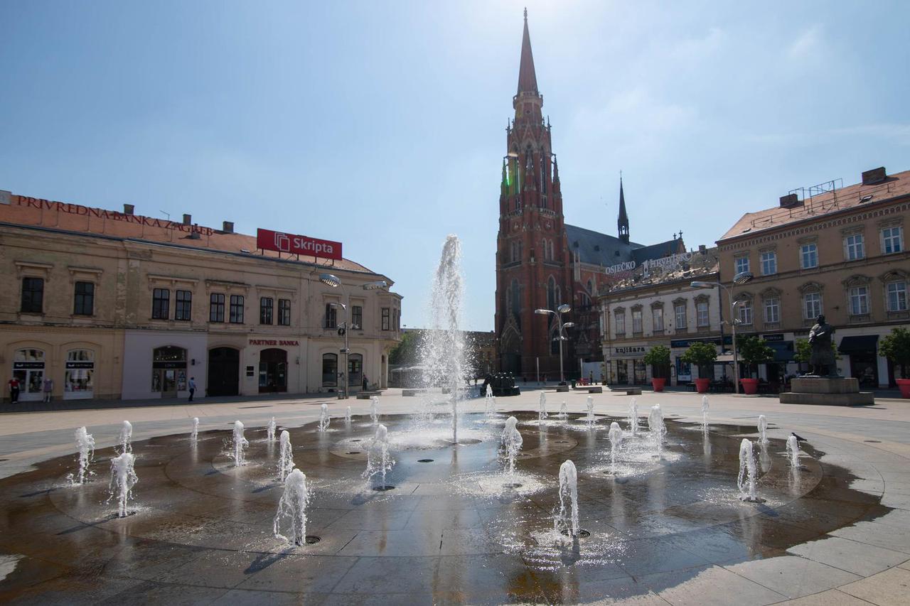 Toplinski val zahvatio Osijek i Slavoniju