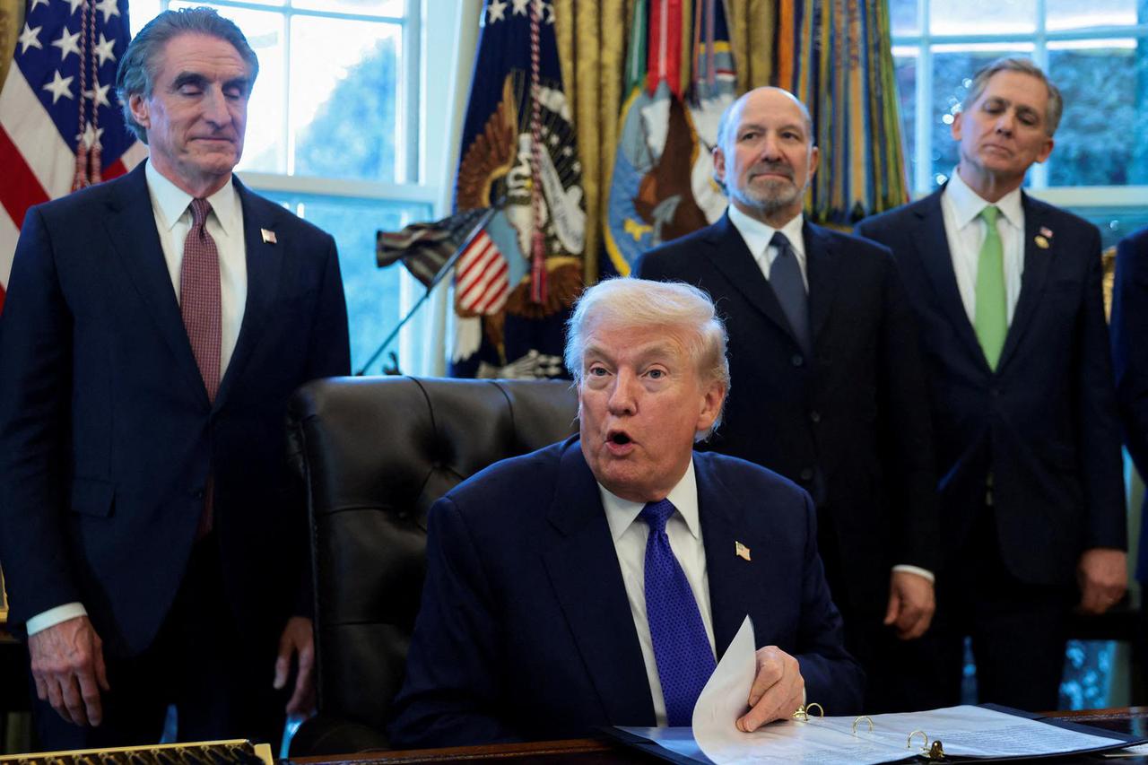 U.S. President Donald Trump at the White House in Washington