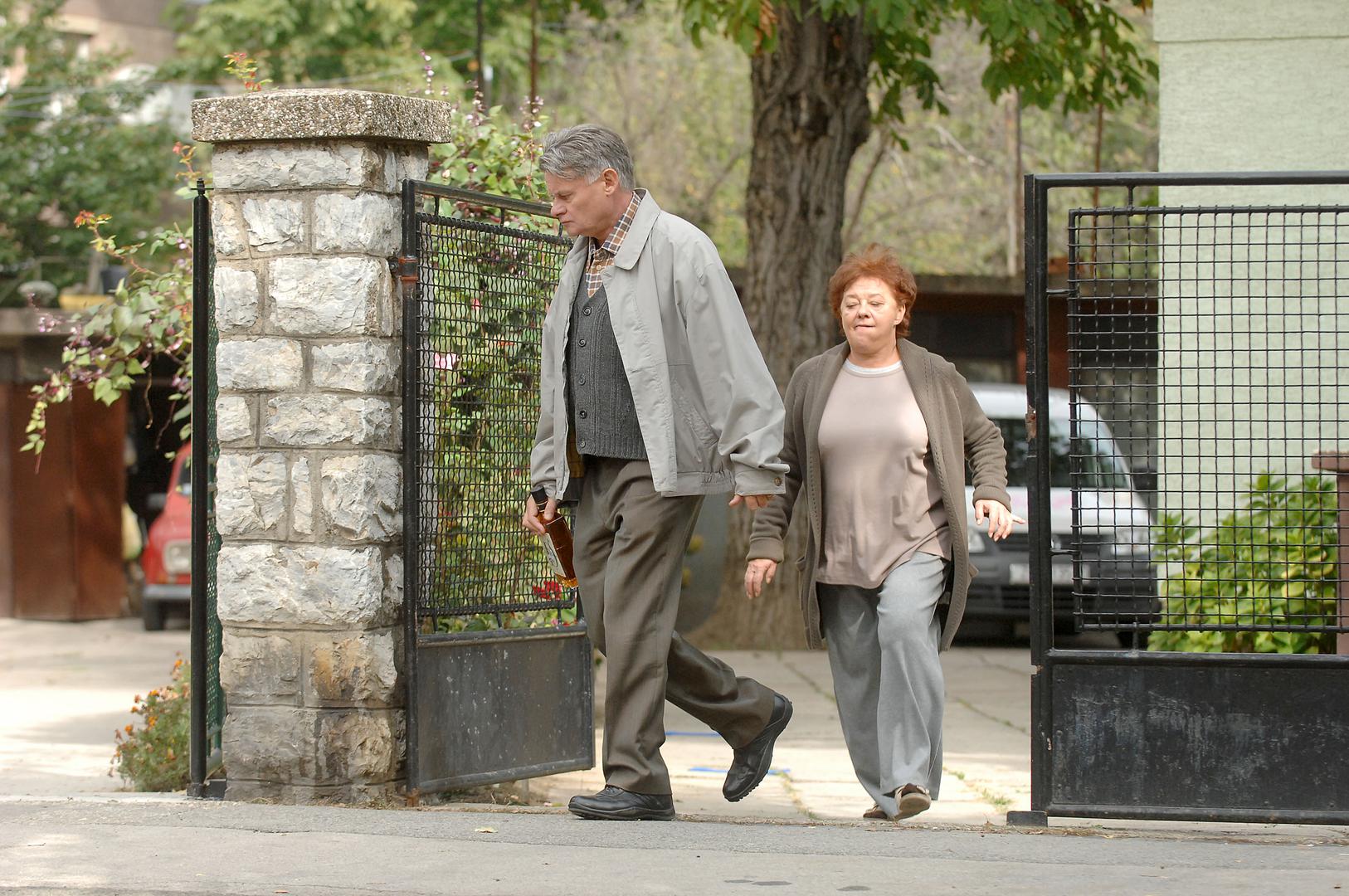 17,10..2009.,Zagreb - Nastavak snimanja serije "Odmori se zasluzio si" u kojoj u obitelji Kosmicki glume Igor Mesin,Vera Zima i Ivo GregurevicrPhoto: Boris Scitar/Vecernji list