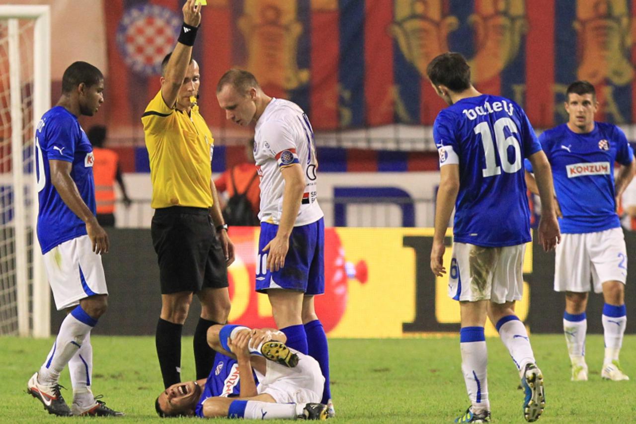 \'10.09.2011., Split - Nogometna utakmica 7. kola 1. HNL, NK Hajduk - GNK Dinamo.  Photo: Dalibor Urukalovic/PIXSELL\'