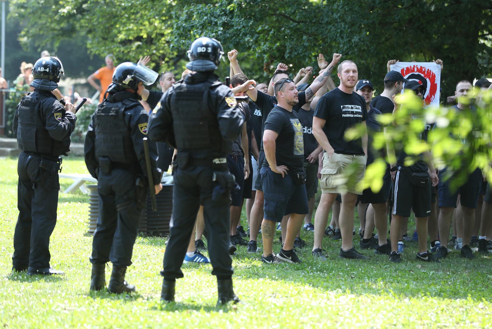 Slovenska interventna policija priječila ulazak BBB-a na utakmici