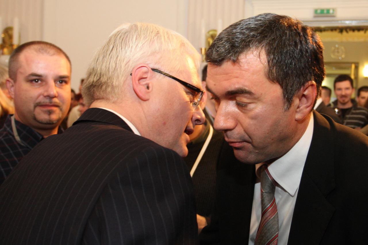Ivo Josipović i Saša Perković