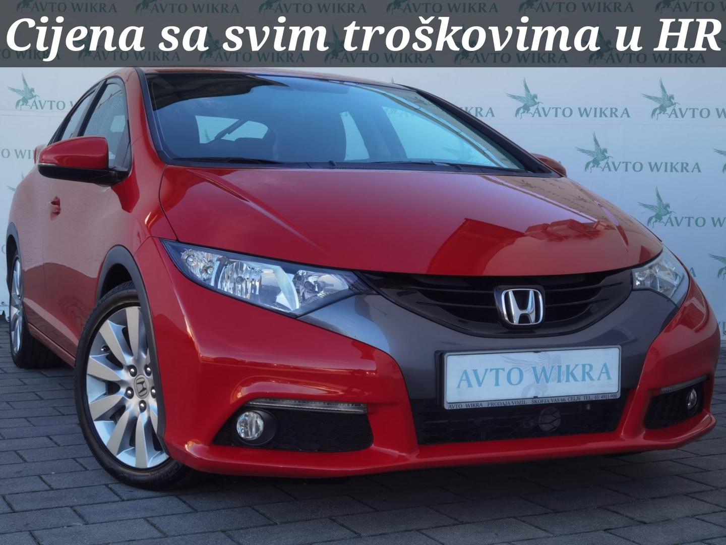 2015 Honda Civic 1.4 i-VTEC S - 2013. godina, 162.000 kilometara, 8.350  eura