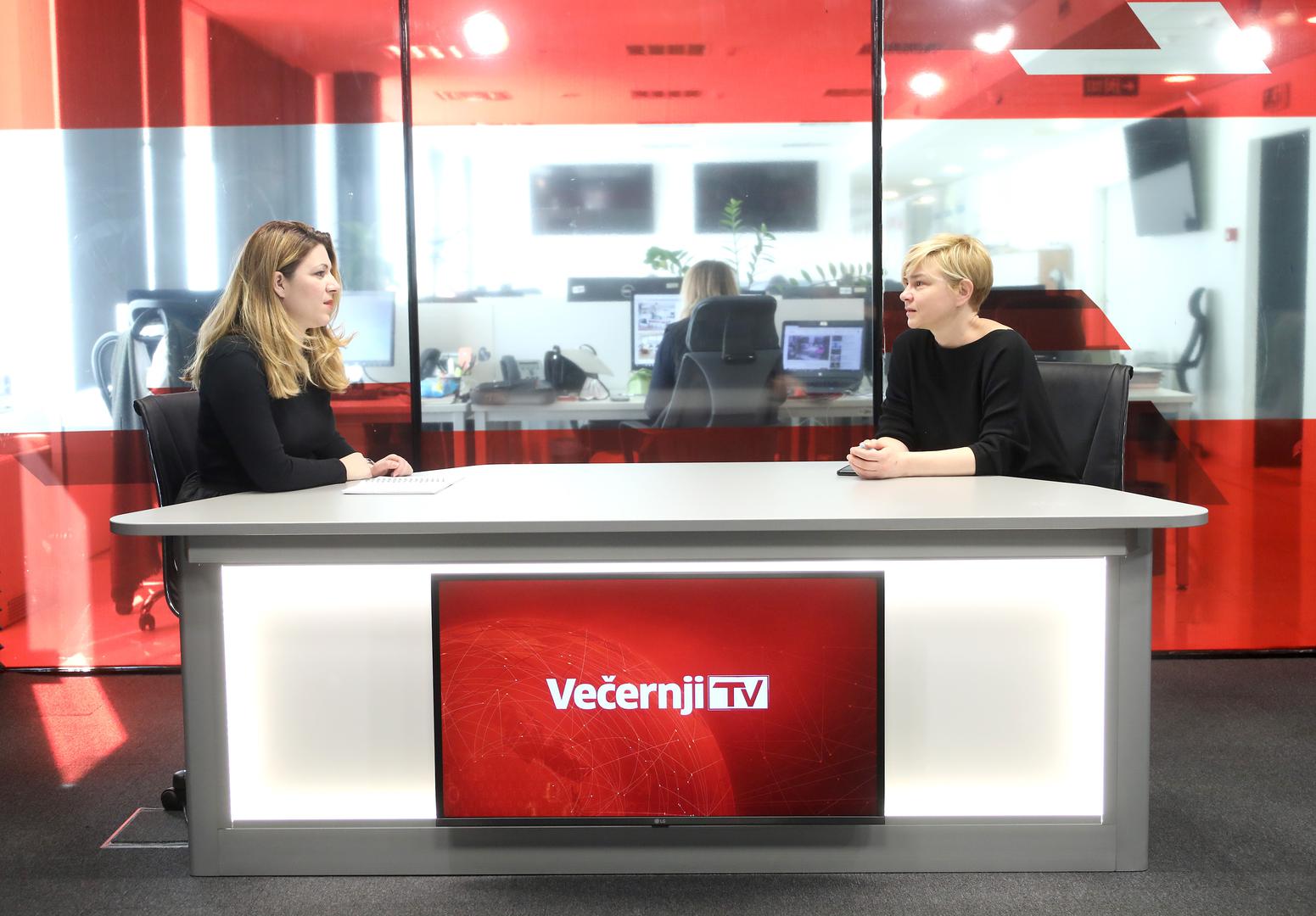 22.02.2021., Zagreb - Sandra Bencic, saborska zastupnica politicke platforme Mozemo. Novinarka Petra Maretic Zonja.

Photo: Boris Scitar/Vecernji list/PIXSELL