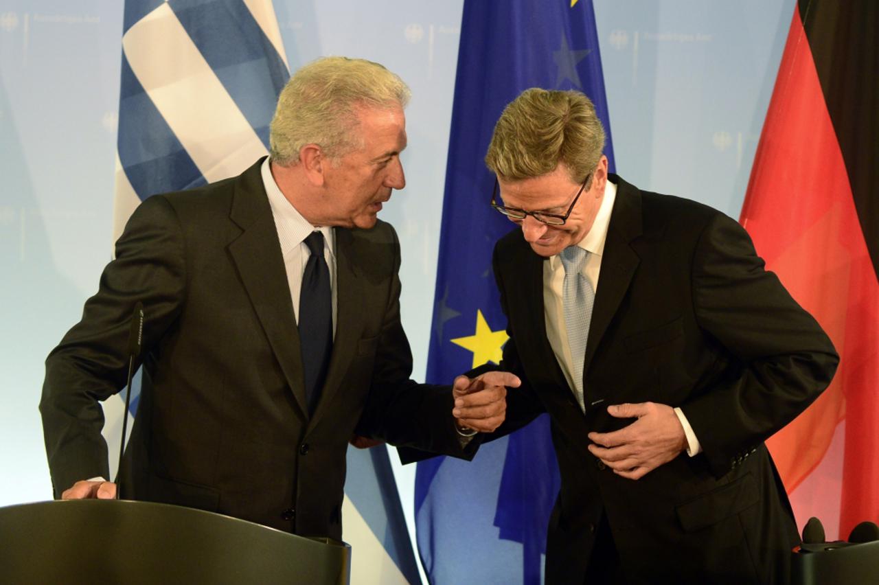 Ministri Avramopoulos i Westerwelle  u Berlinu