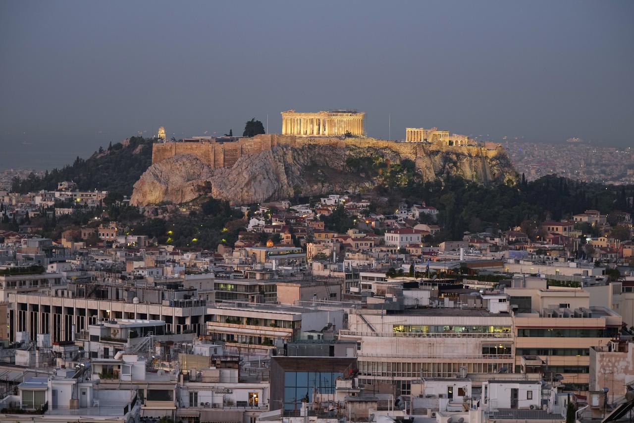 Athens city view