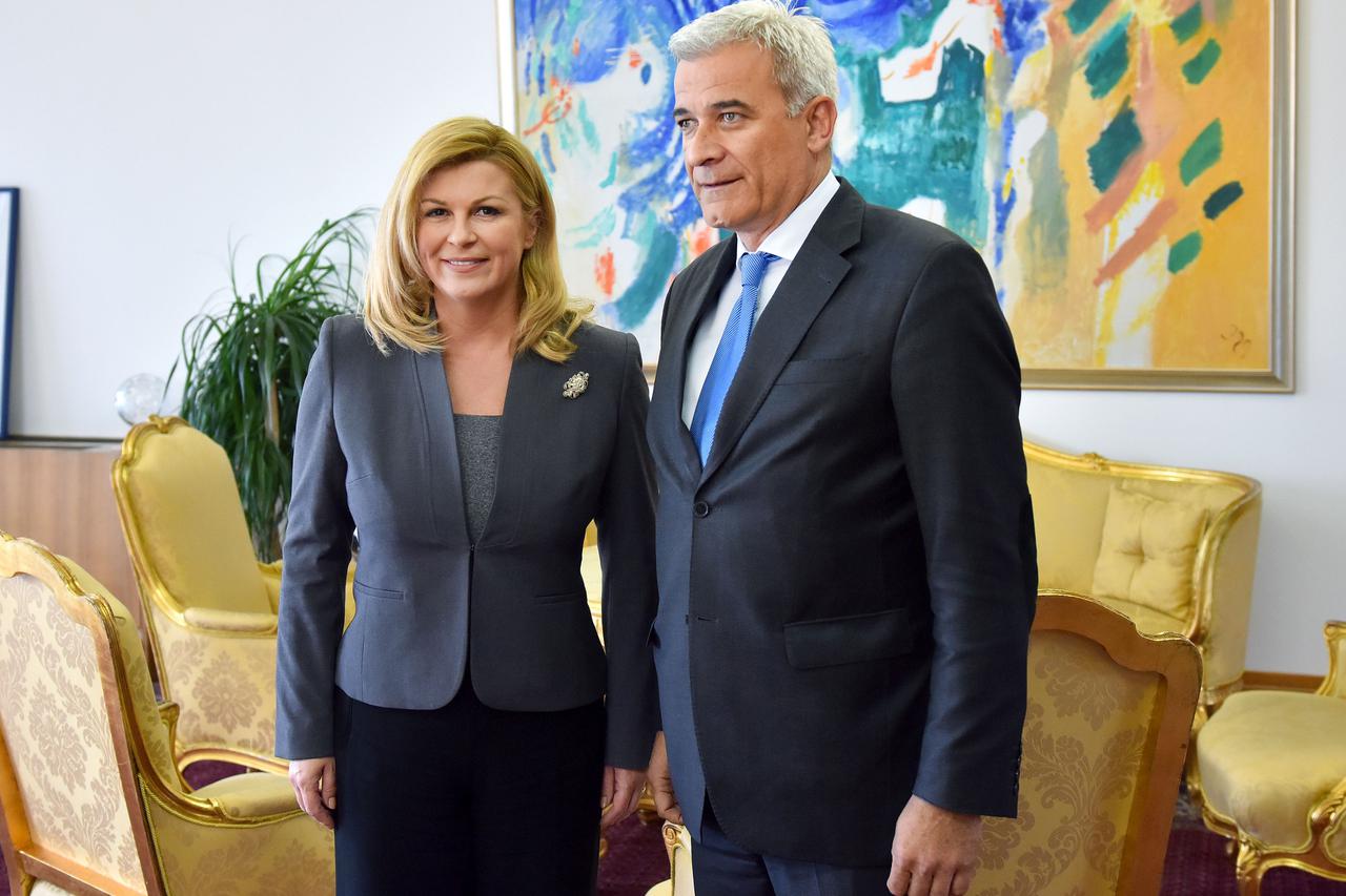 Kolinda Grabar-Kitarović i Ante Ramljak