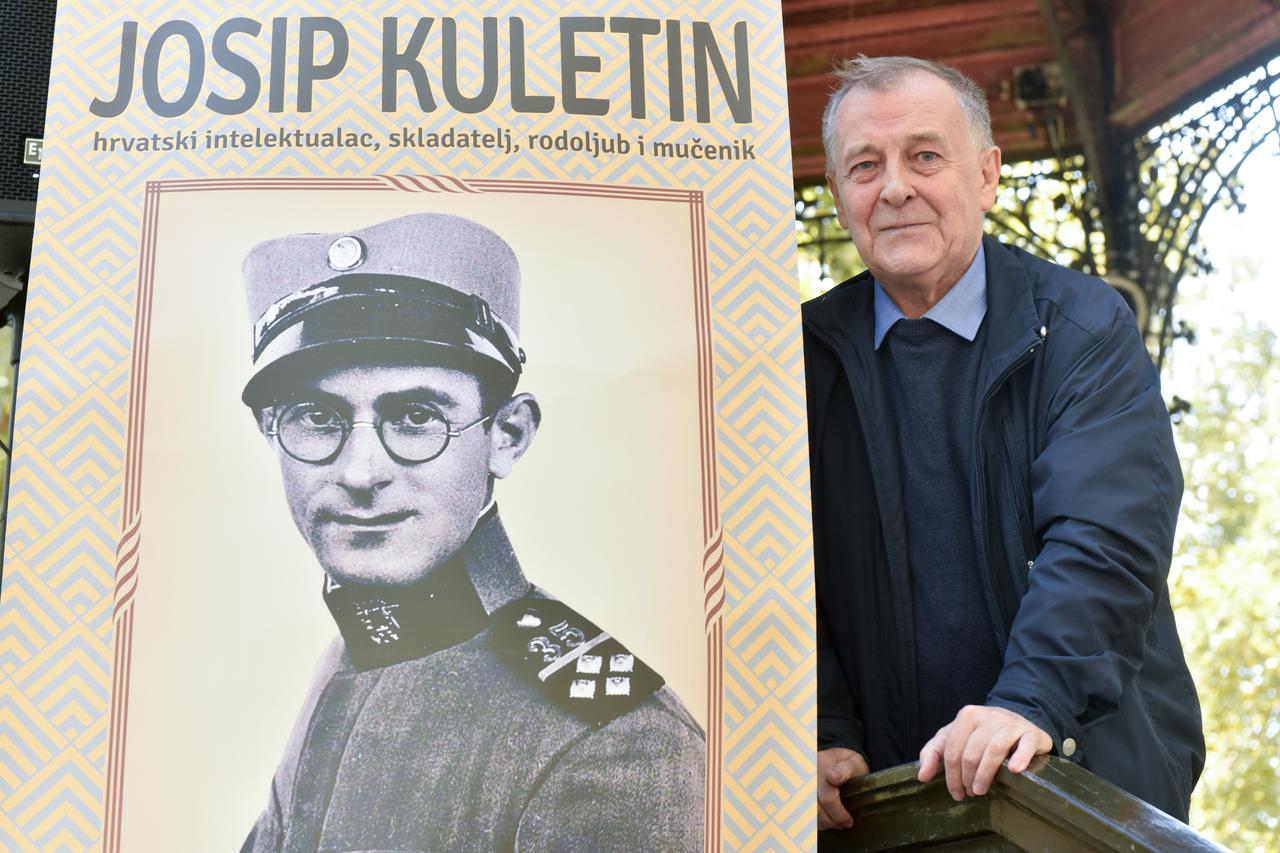 Promocija knjige fra Joze Župića o Josipu Kuletinu, autoru alkarske koračnice