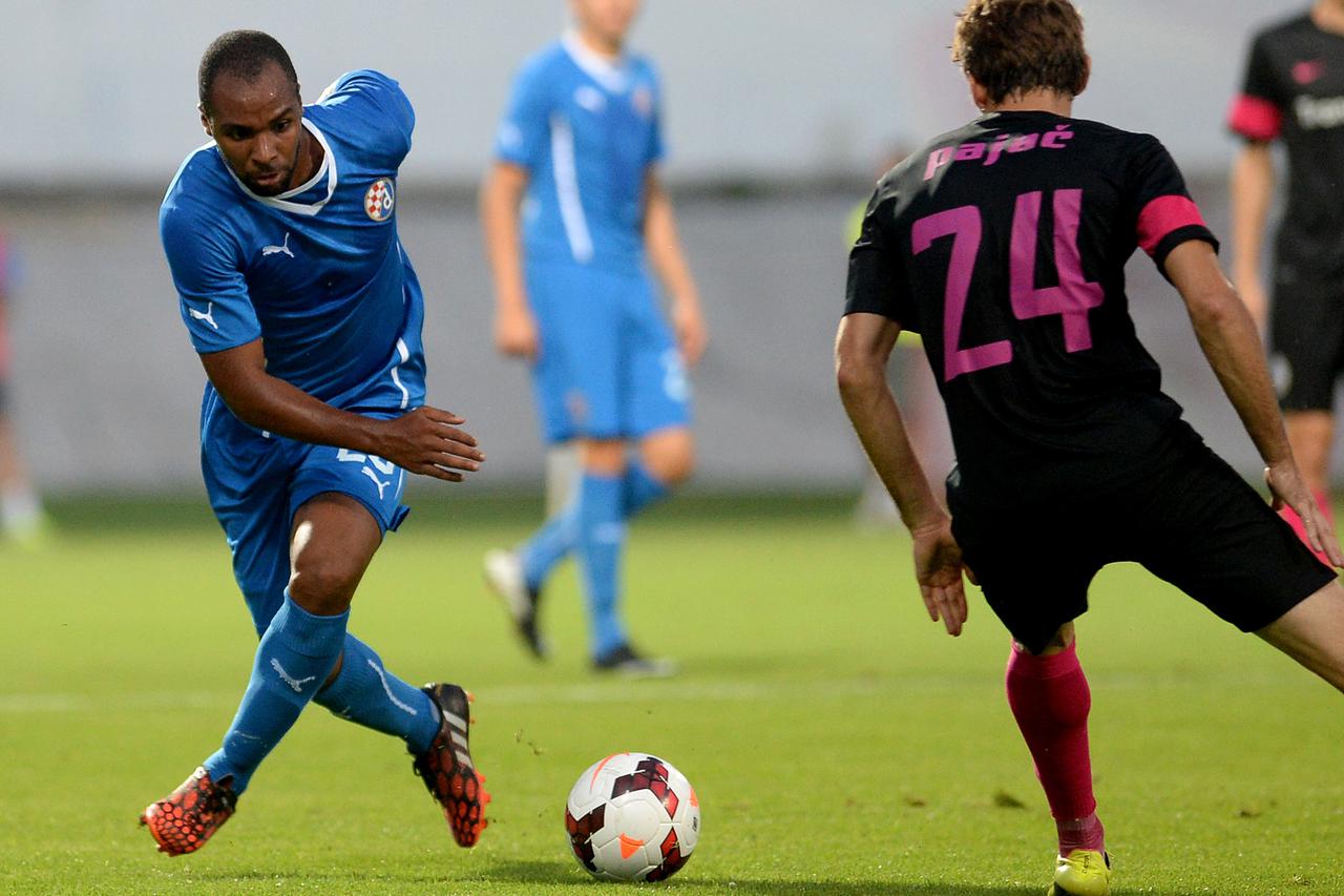 25.07.2014.,  Stadion Kranjceviceva, Zagreb - MAXtv, 1. HNL, 02. kolo, NK Lokomotiva - GNK Dinamo Zagreb. Wilson Eduardo. Photo: Marko Prpic/PIXSELL