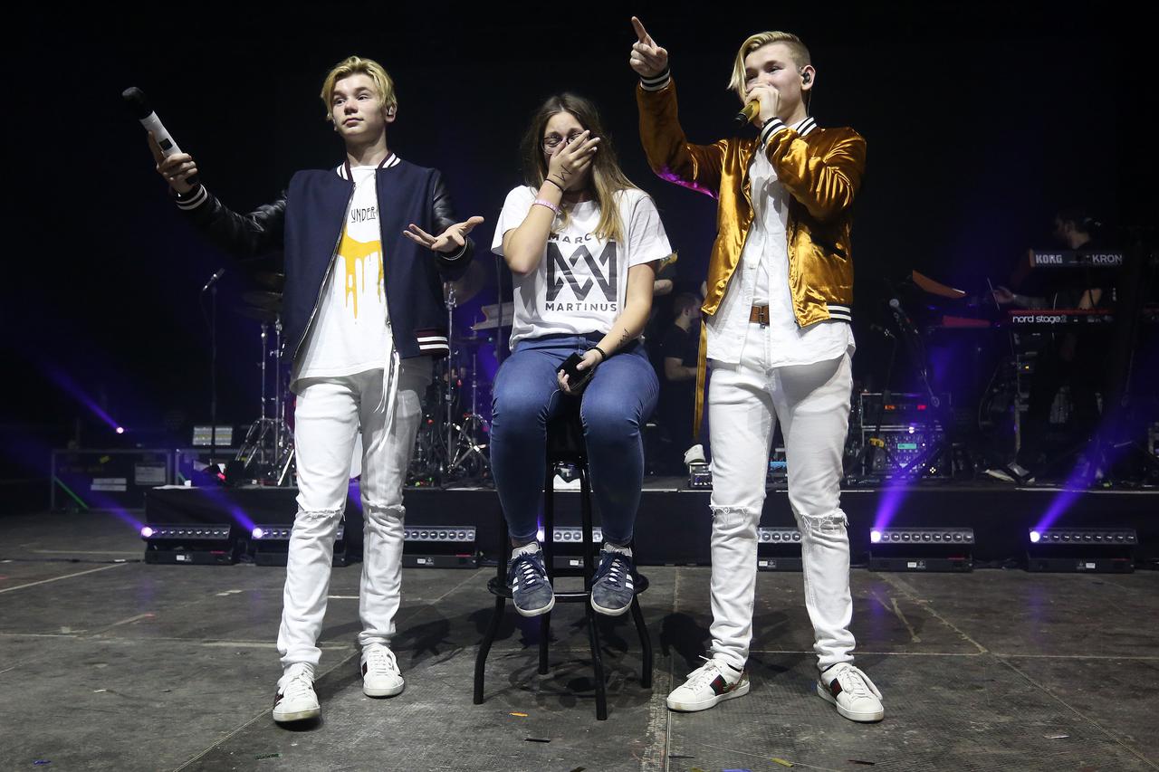 Zagreb: Koncert blizanaca Marcus & Martinus u Maloj dvorani Doma sportova