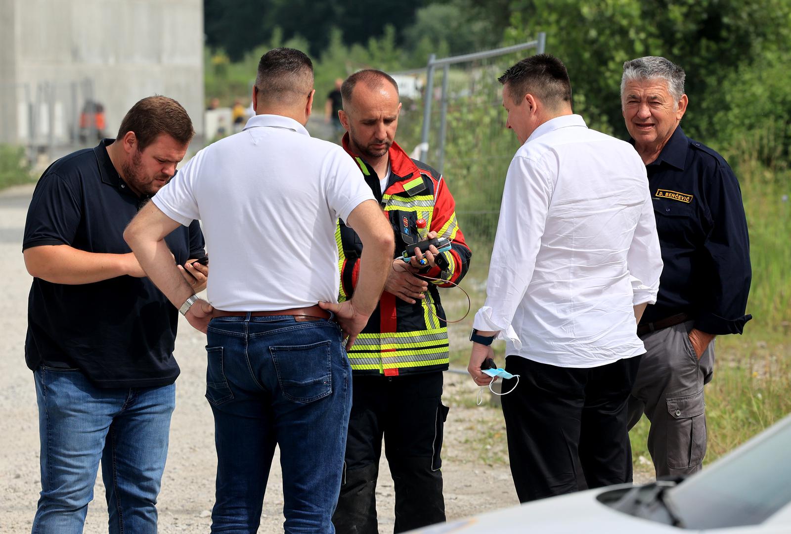 20.06.2024., Zapresic - Zgariste tvrtke Eko Flor u Industrijskoj ulici gdje je tijekom jucerasnjeg dana izbio veliki pozar.  Photo: Marko Prpic/PIXSELL