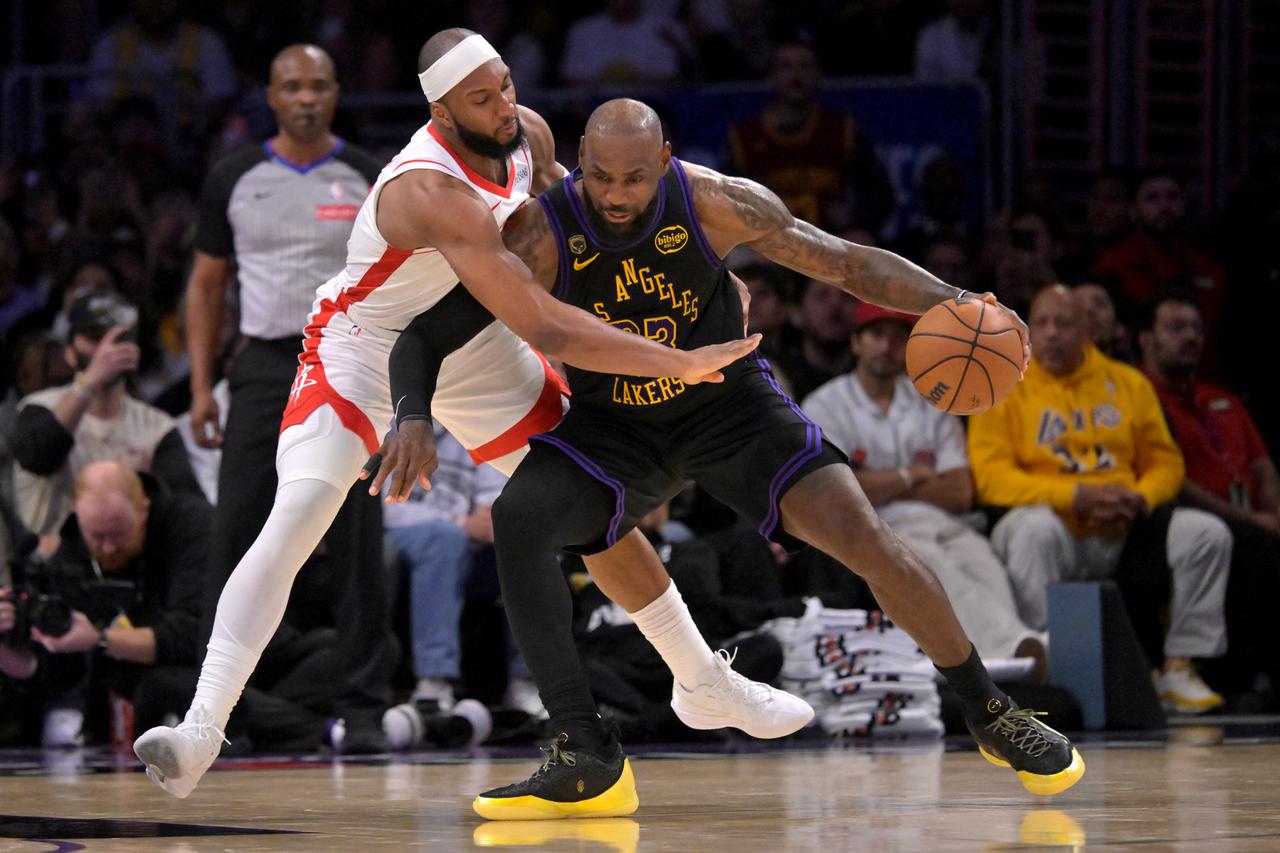 NBA: Playoffs-Houston Rockets at Los Angeles Lakers