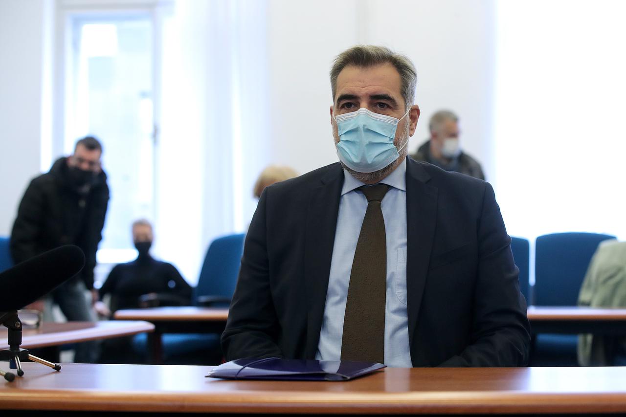 Zagreb: Nadan Vidošević na Županijskom sudu iznosi svoju obranu