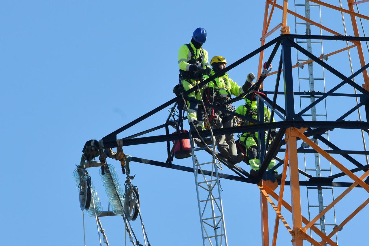 Šibenik: Radovi na dalekovodu i energetskoj mreži