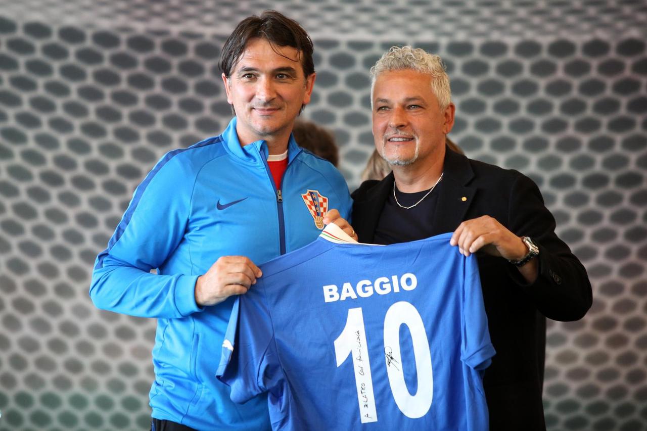 Opatija: Roberto Baggio na predstavljanju nogometnog kampa za djecu