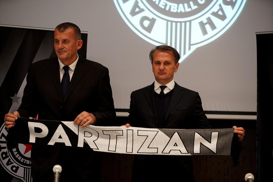 Beograd: KK Partizan NIS predstavo novog sportskog direktora Zorana Savića