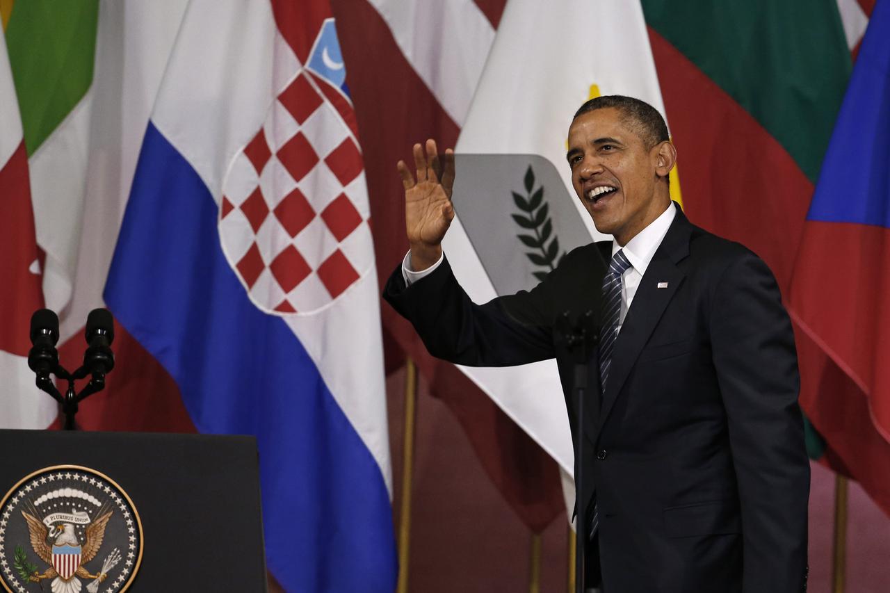 Barack Obama u Bruxellesu