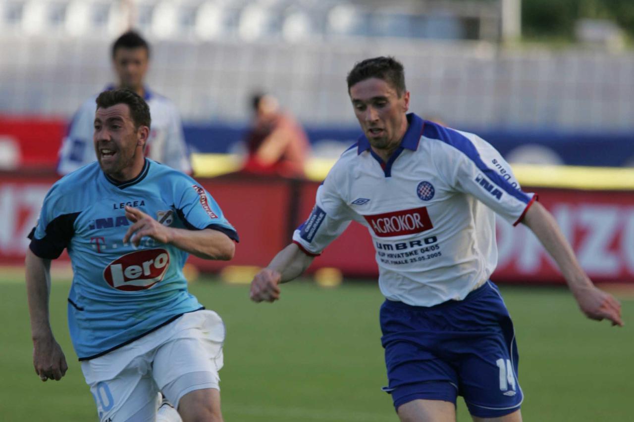 ARHIVA - Split: Rijeka osvojila Hrvatski kup 2005. godine, prvi trofej nakon 26 godina