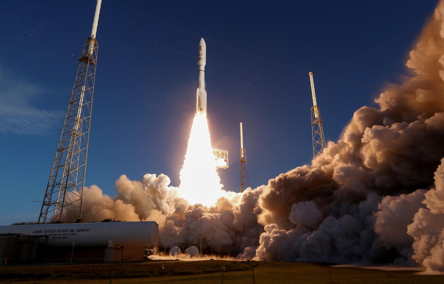 A United Launch Alliance Atlas V rocket carrying NASA's Mars 2020 Perseverance Rover vehicle lifts off from the Cape Canaveral Air Force Station A United Launch Alliance Atlas V rocket carrying NASA's Mars 2020 Perseverance Rover vehicle lifts off from the Cape Canaveral Air Force Station in Cape Canaveral, Florida, U.S. July 30, 2020. REUTERS/Joe Skipper JOE SKIPPER