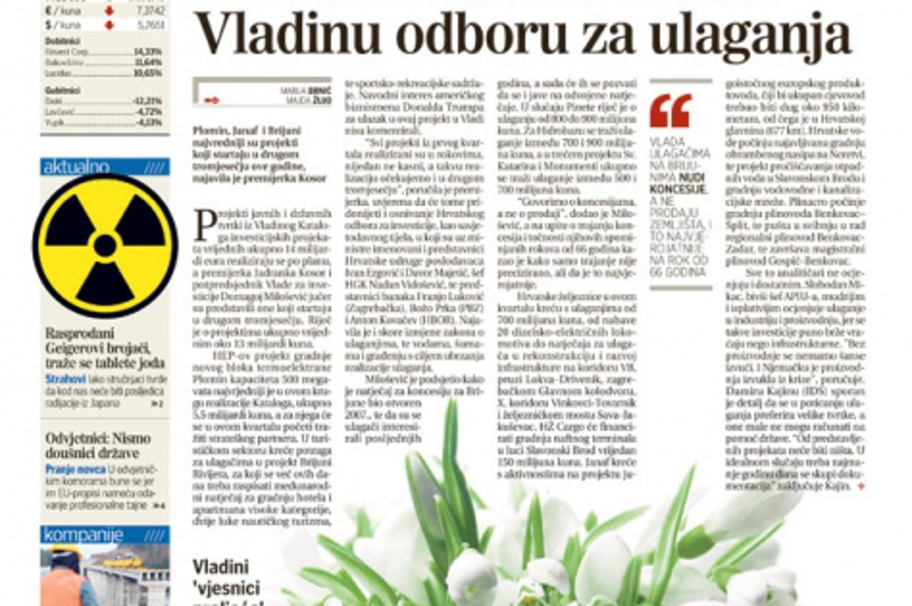 poslovni naslovnica