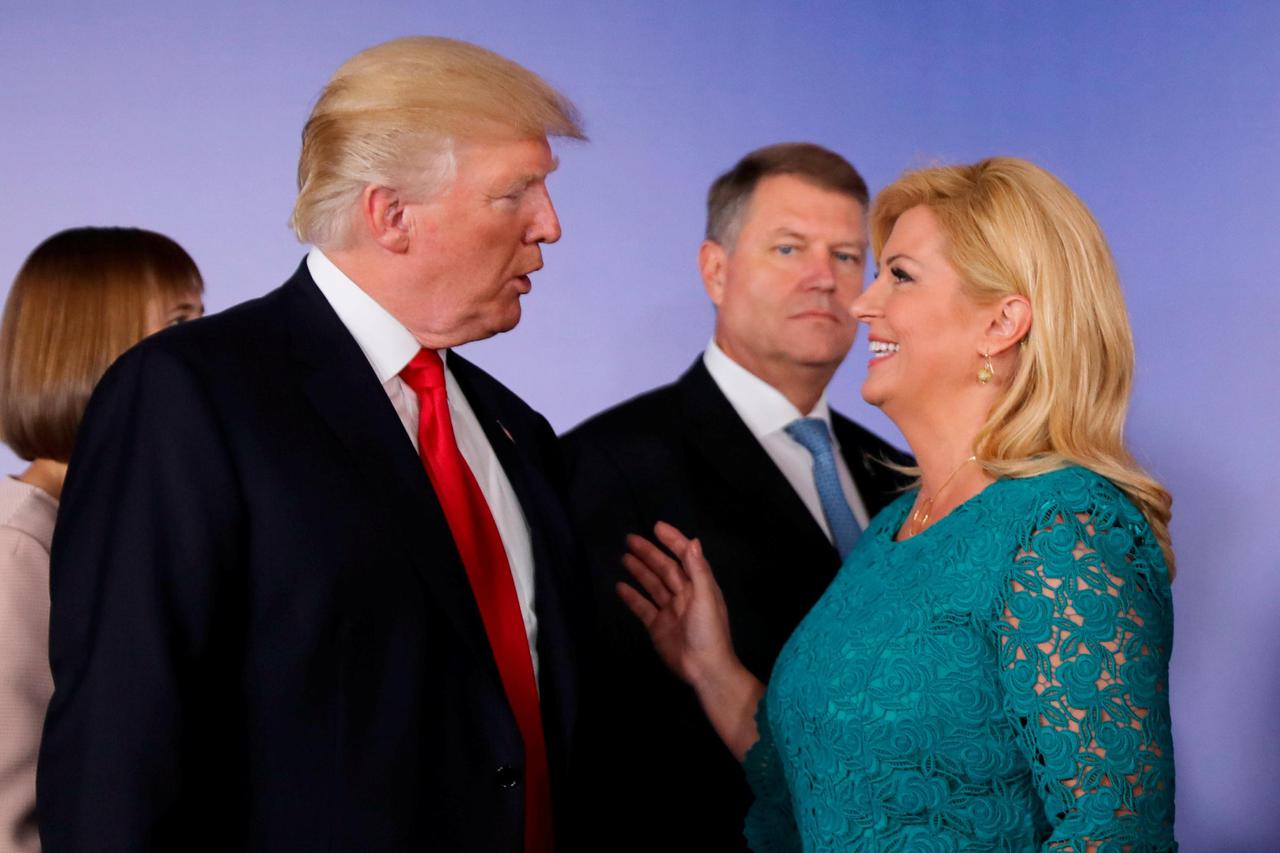 Kolinda Grabar-Kitarović, Donald Trump