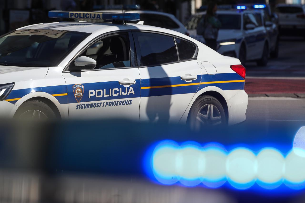 Ilustracija policijske intervencije
