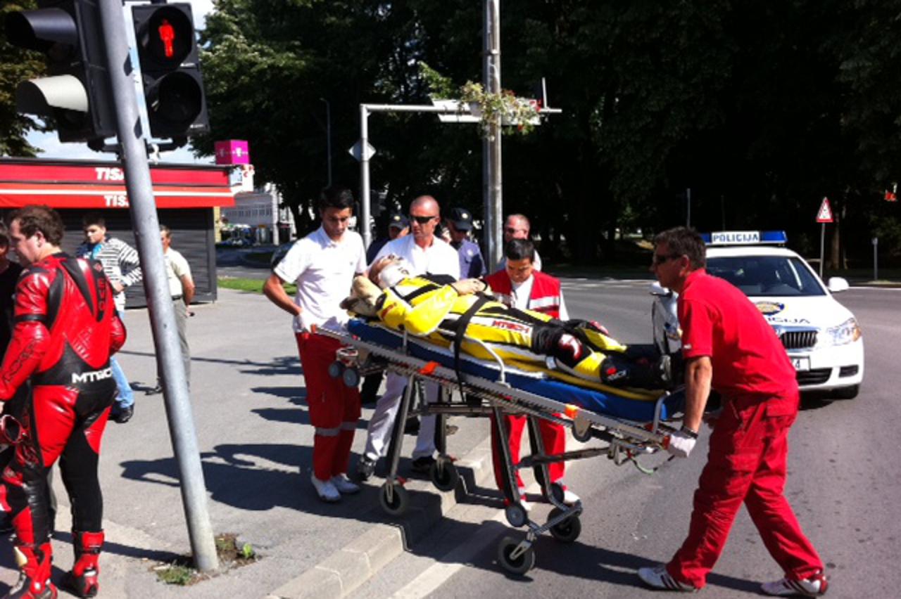 motorist na hitnoj, Virovitica