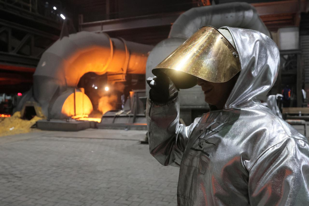 ThyssenKrupp steel factory in Duisburg