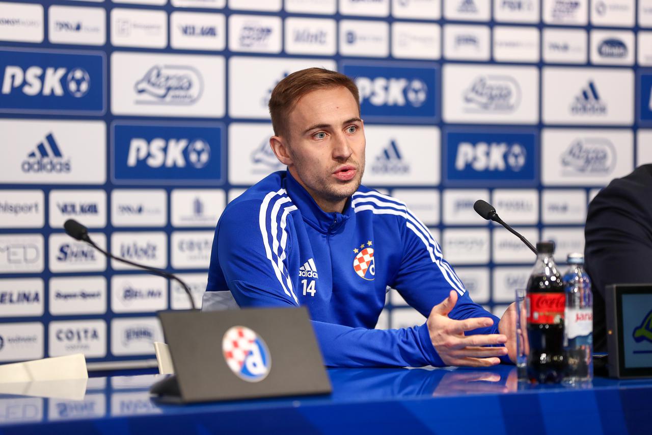 Zagreb: Konferencija za medije povodom povratka Marka Roga u Dinamo