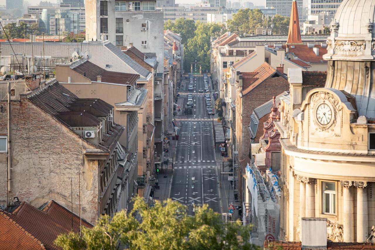 Zagreb: Jutarnji pogled s Gornjeg grada