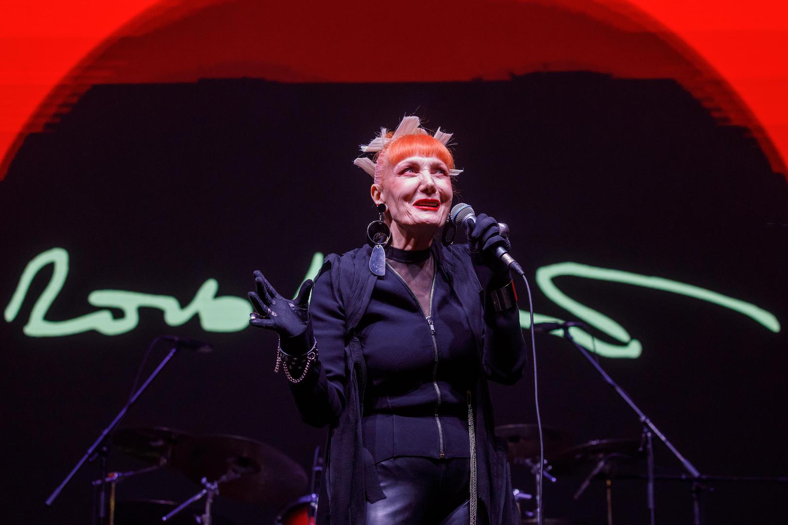 17.02.2024., Zagreb - Koncert pjevacice Josipe Lisac u maloj dvorani Doma sportova. Photo: Tomislav Miletic/PIXSELL