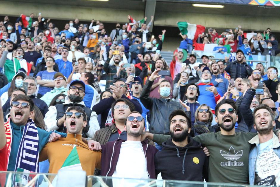 football UEFA Nations League match - Third-place play-off between Italy and Belgium