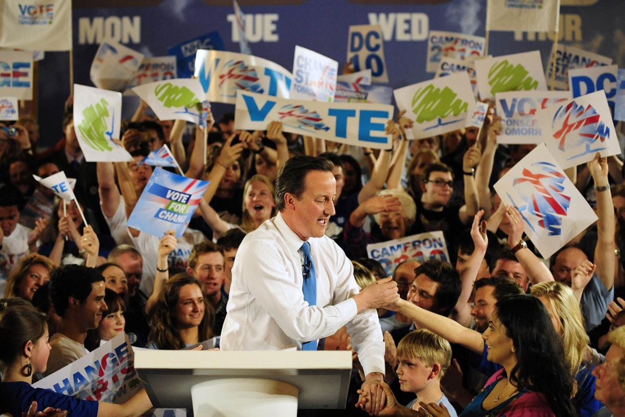 Vođa konzervativaca David Cameron