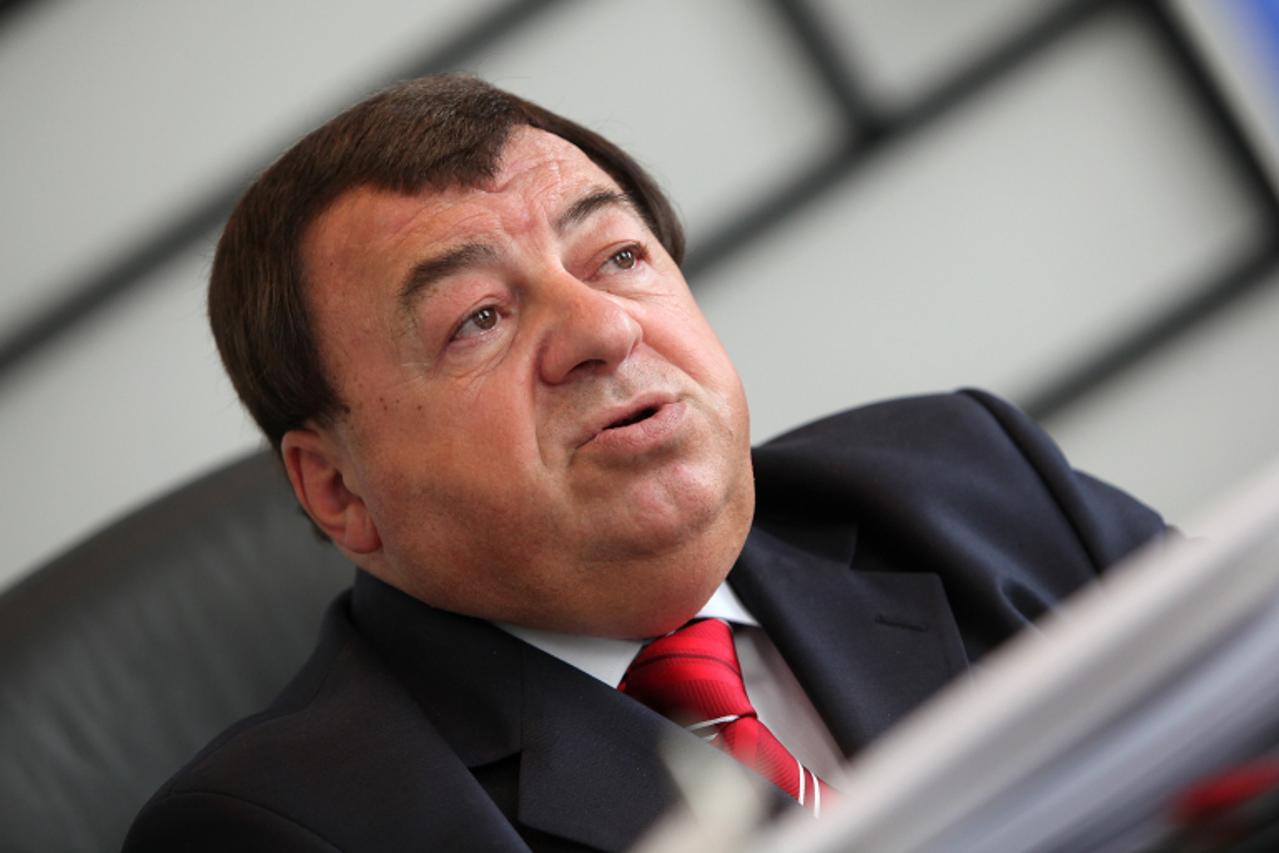 \'31.08.2011. Zagreb Predsjednik Uprave HZ Holdinga Zlatko Rogozar Photo: Robert Anic/PIXSELL\'