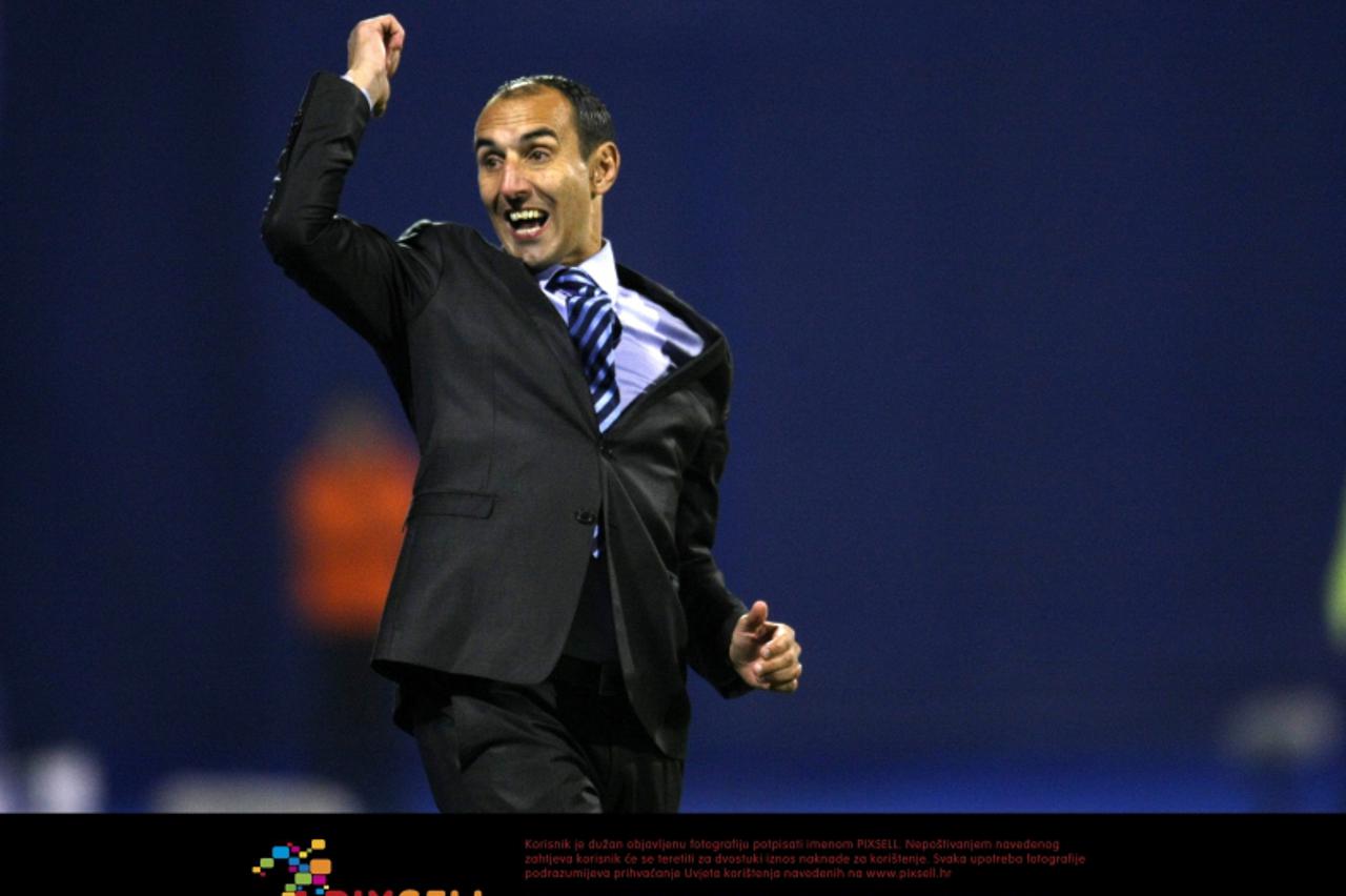 \'18.10.2011., Maksimir, Zagreb - Nogometna utakmica 3. kola skupine D Lige prvaka, GNK Dinamo - Ajax. Krunoslav Jurcic Photo: Sanjin Strukic/PIXSELL\'