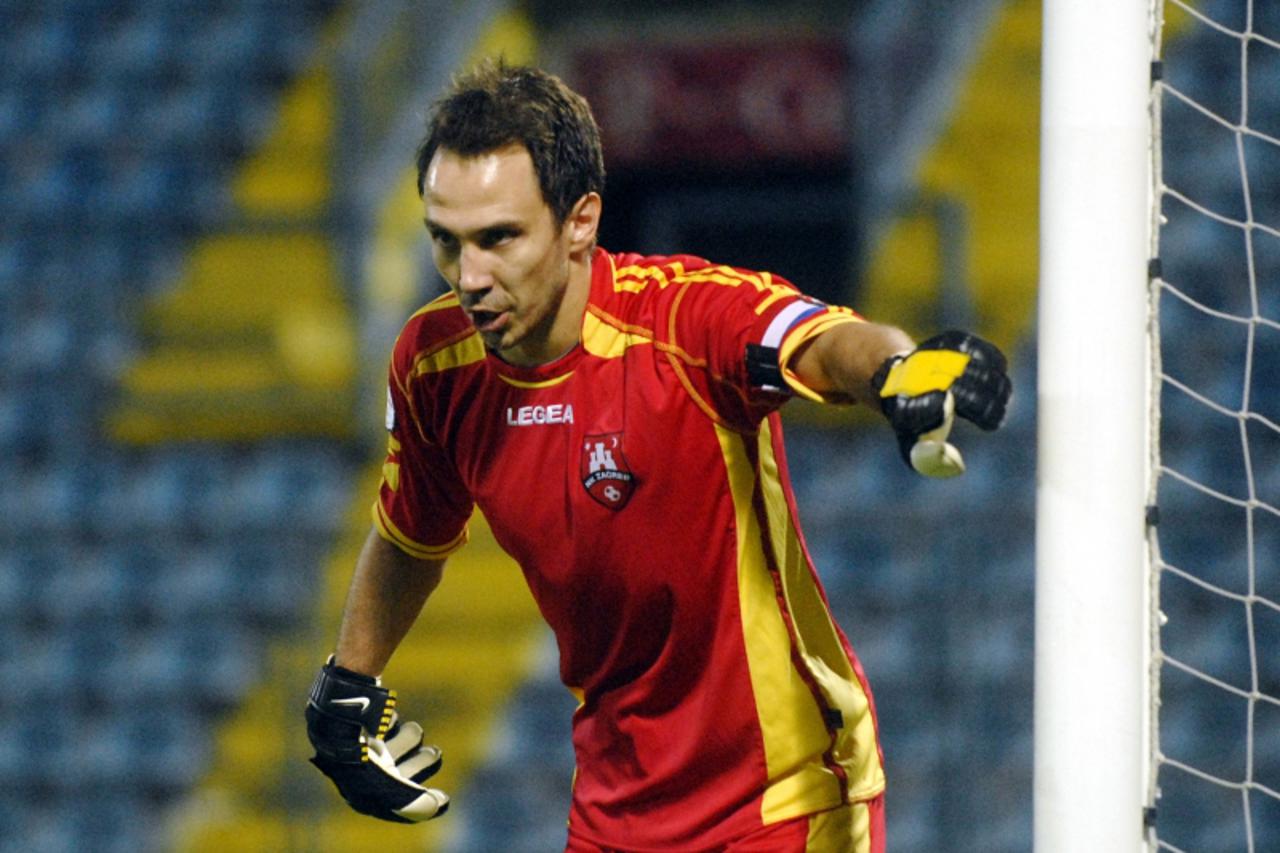 'sport, 23.08.2009., varazdin, 5 kolo t-com prve hrvatske nogometne lige, varteks - zagreb, vratar josip skoric Photo: Marko Jurinec/Vecernji list'