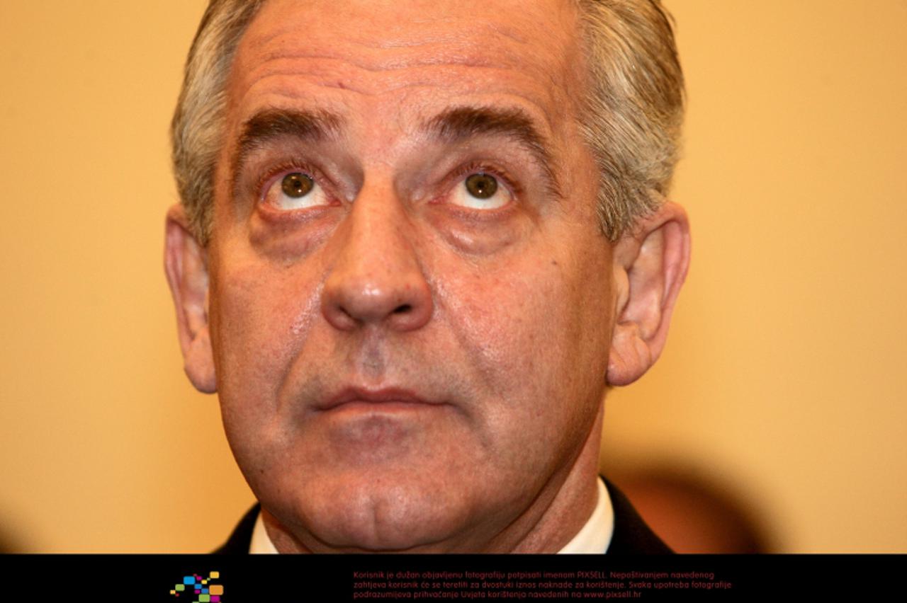 '03.11.2011. Zupanijski sud, Zagreb - Pocetak sudjenja bivsem premijeru Ivi Sanaderu u slucaju Hypo. Photo: Boris Scitar/PIXSELL'