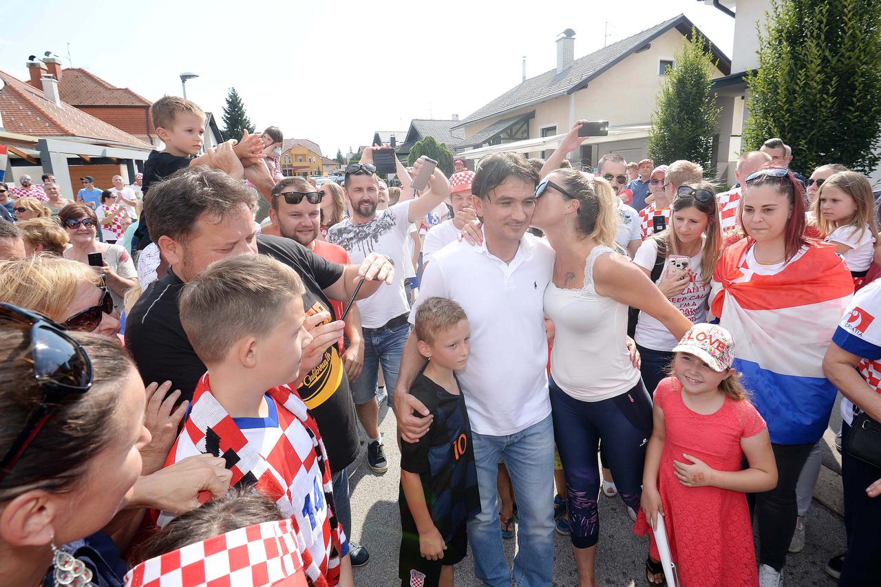 Doček Zlatka Dalića