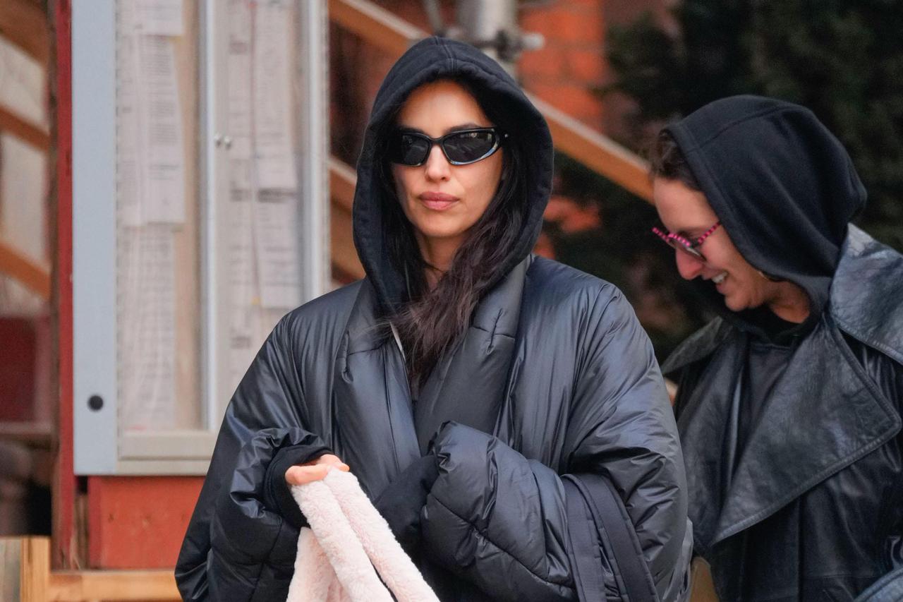 Irina Shayk is seen in New York City - 1/17/25