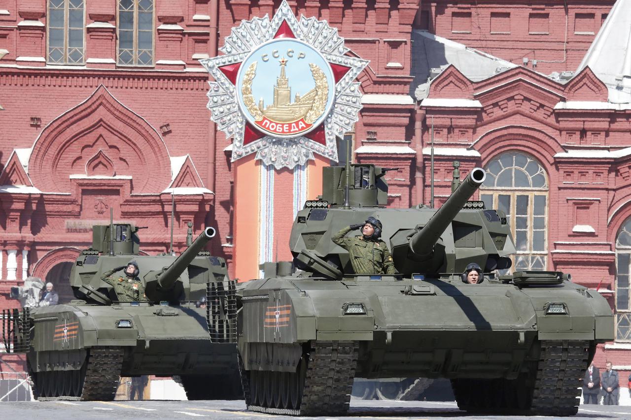 tenk,t-14 armata,dan pobjede,moskva