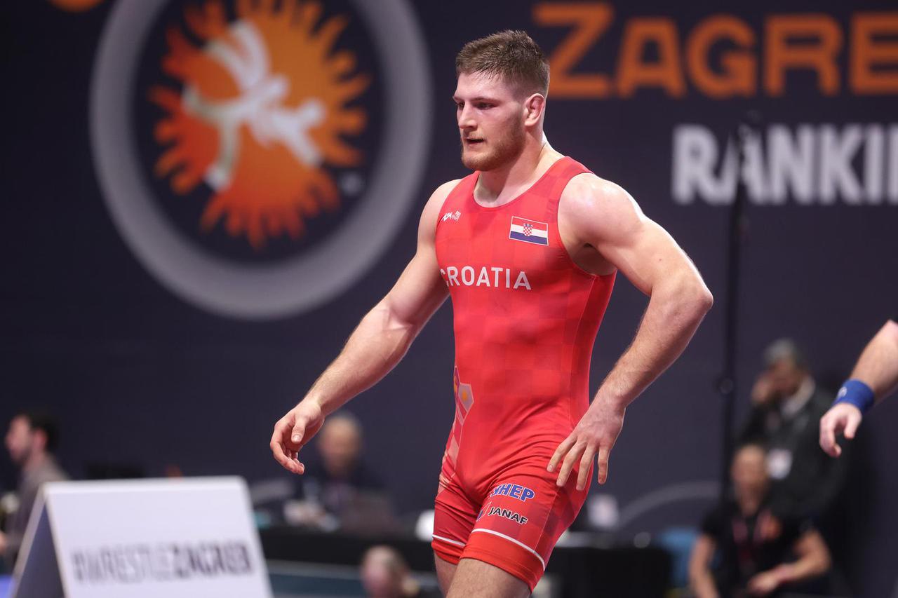 Zagreb: UWW Grand Prix Ranking Series Zagreb Open, Matej Mandić -  Mahammad Ahmadiyev