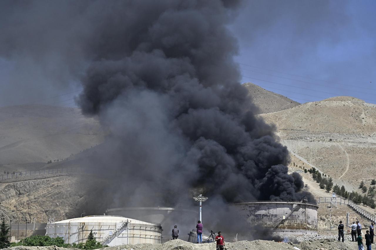 Petroleum facility in Tehran attacked by Israel