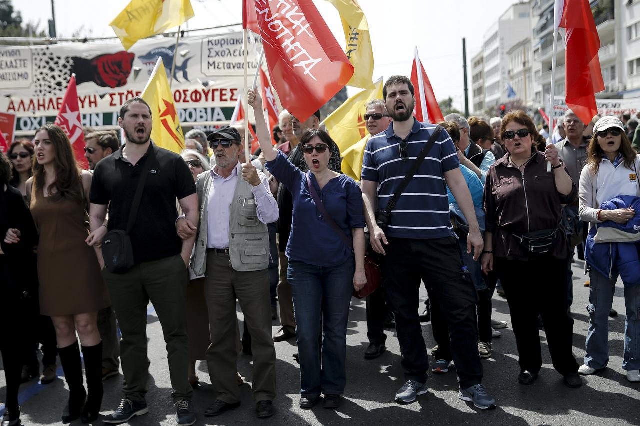 štrajk grčka